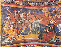 Steinigung des Stephanus, Müstair, 12. Jhd.