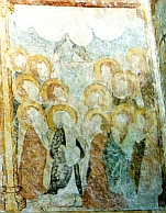 Auffahrts-Fresko Ressudens VD, 1376