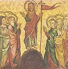 Himmelfahrt im 'Leben-Jesu-Altar' KÃ¶ln, 1360