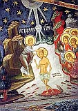 Taufe Christi, byzantinisch, RumÃ¤nien