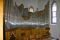 Kilchberg ZH: alter Orgelprospekt