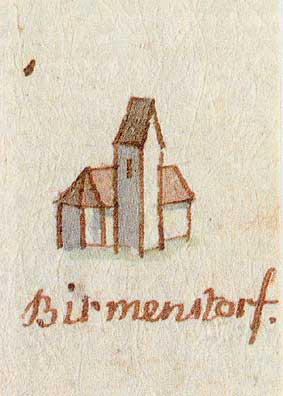 Federzeichnung 1825