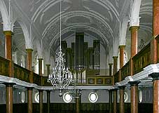Saal zur Orgelempore