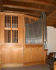 Orgel von Süden aus