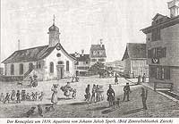 Kreuzplatz vor 1839