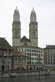 Grossmuenster ZH von W